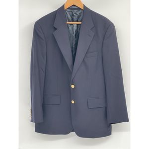 Ralph Lauren Navy Blazer with Gold Buttons